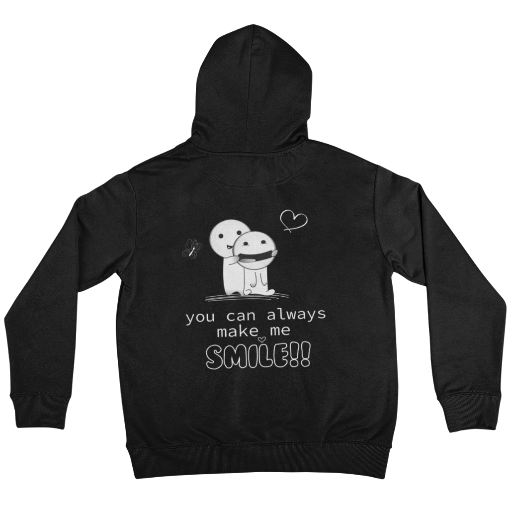 Smile - Backprint Hoodie