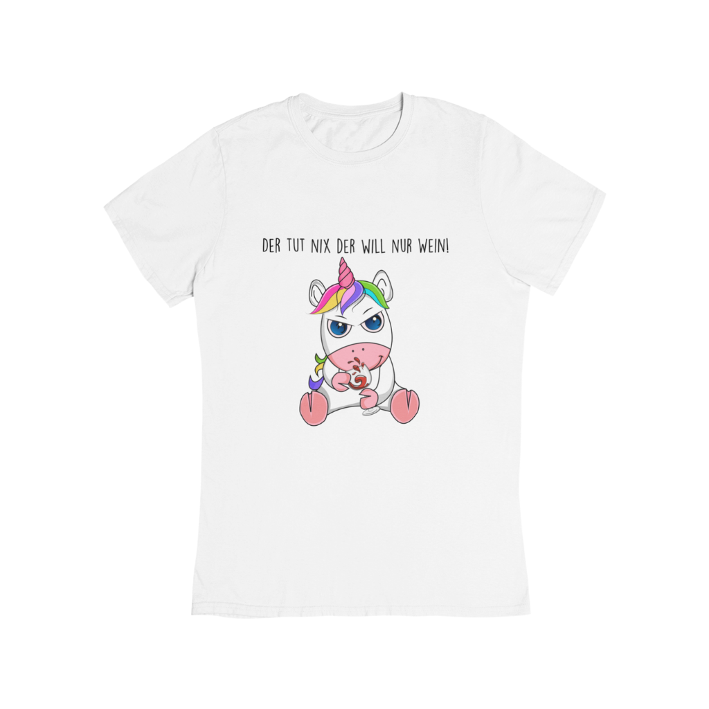 Der tut Nix. Weinhorn - Bio Shirt Unisex